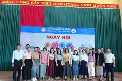TRƯỜNG THPT TRẦN QUANG KHẢI TỔ CHỨC THÀNH CÔNG NGÀY HỘI STEM LẦN THỨ II – NĂM HỌC 2025–2026