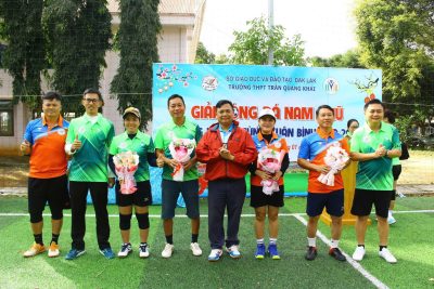 GIẢI BÓNG ĐÁ NAM – NỮ CBGVNV TRƯỜNG THPT TRẦN QUANG KHẢI